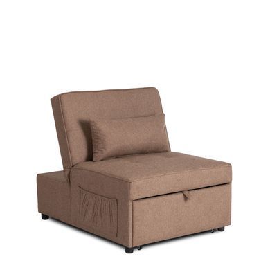 Крісло розкладне MEBEL ELITE IBERIS Коричневий фотографія