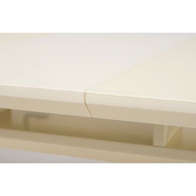 Стол раскладной TMM-51 VETRO 140x80 Молочный Матовый фотография