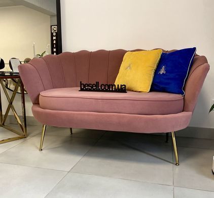 Софа AMORINITO XL Velvet Halmar Світло Рожевий фотографія