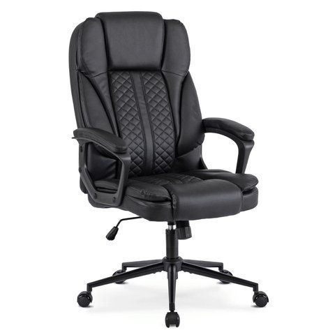 Стул офисный поворотный MEBEL ELITE PHONIX Черный фотография