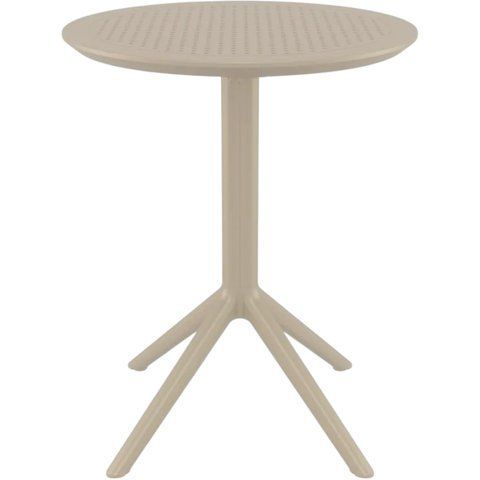 Стіл круглий Siesta Onto Sky Folding Table 60 Taupe фотографія