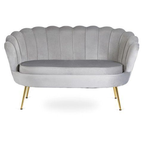 Софа MEBEL ELITE ZENDAYA 138 см Сірий фотографія