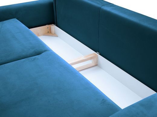 Диван раскладной VENA Perfect Home Польша Синий фотография