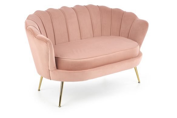 Софа AMORINITO XL Velvet Halmar Світло Рожевий фотографія