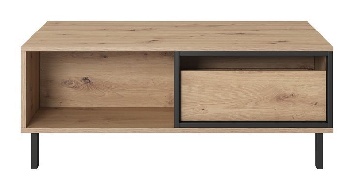 Стіл журнальний Perfect Home Нест / Nest 102 Дуб артизан/антрацит фотографія