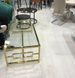 Журнальный столик CL-1 VETRO 120x60 Прозрачный / Золото