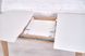 Стіл розкладний Алонзо 120(160)х75 Onto білий / дерево
