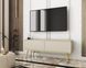 Тумба під телевізор Perfect Home Оро / Oro 2-дверна з золотими ніжками RTV135 Бежевий фотографія