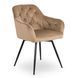 Стілець поворотний оксамитовий MEBEL ELITE IDA Velvet Беж