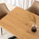 Стіл розкладний MEBEL ELITE HAMPTON 160(240)х90 см Дуб золотий