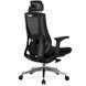Стул офисный поворотный MEBEL ELITE DYLAN Черный