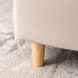 Ліжко оксамитове MEBEL ELITE DENNIS Velvet 90x200 Беж