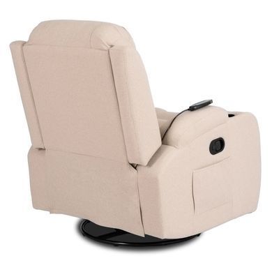 Масажне крісло MEBEL ELITE BOX 2 тканина Беж фотографія