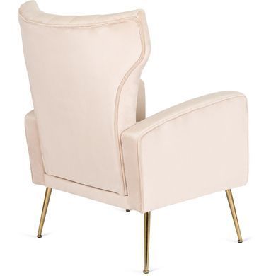 Крісло м'яке DIANA Velvet MEBEL ELITE Беж фотографія