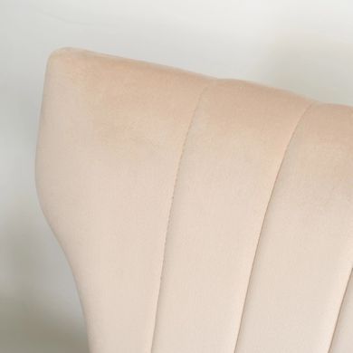 Крісло м'яке DIANA Velvet MEBEL ELITE Беж фотографія