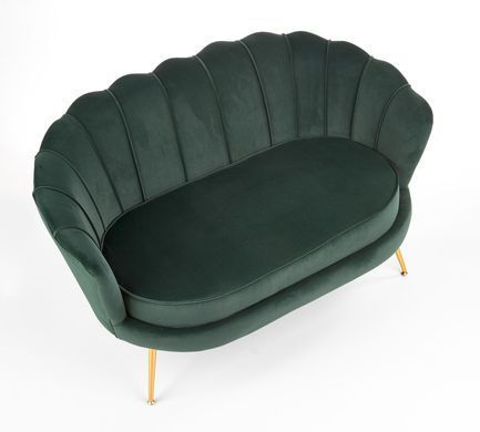 Софа AMORINITO XL Velvet Halmar Зелений фотографія