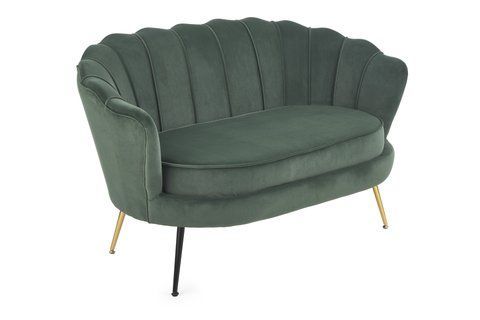 Софа AMORINITO XL Velvet Halmar Зелений фотографія