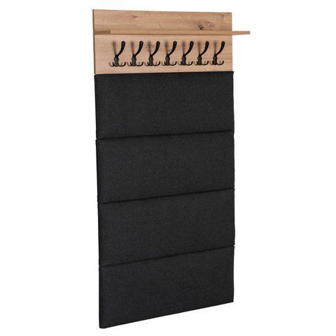 Вешалка MEBEL ELITE PRATO 80 Дуб Артизан/графит фотография