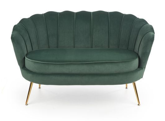 Софа AMORINITO XL Velvet Halmar Зелений фотографія