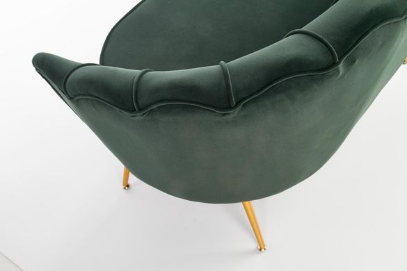 Софа AMORINITO XL Velvet Halmar Зелений фотографія