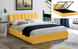 Кровать MONTREAL Velvet Signal 160x200 Карри фотография