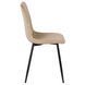 Стілець оксамитовий MEBEL ELITE IBIS Velvet, Бежевий