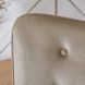 Крісло м'яке оксамитове з підставкою для ніг MEBEL ELITE LOZANO Velvet Бежевий