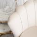 Крісло м'яке оксамитове MEBEL ELITE ANGEL Velvet Кремовий