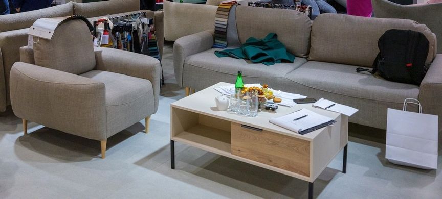 Крісло м'яке BOHO Perfect Home Польща Сірий фотографія
