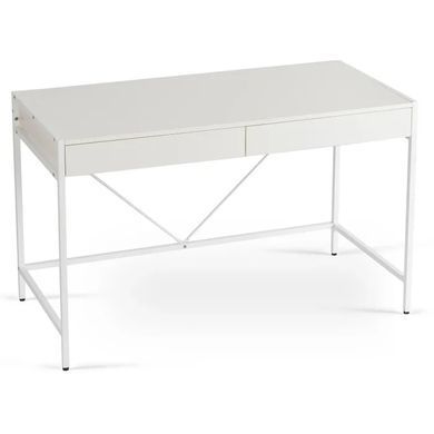 Письмовий стіл MEBEL ELITE ALLY 123 см Білий фотографія
