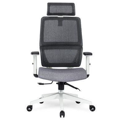 Стул офисный поворотный MEBEL ELITE NICKI серый фотография