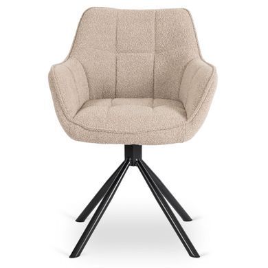 Стул поворотный MEBEL ELITE PEONY Беж фотография
