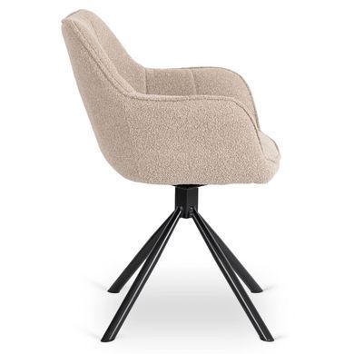 Стул поворотный MEBEL ELITE PEONY Беж фотография