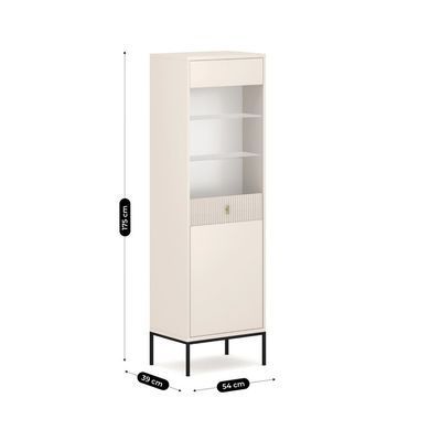 Витрина MARCOS MEBEL ELITE 175 Кашемир фотография
