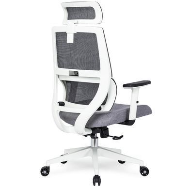 Стул офисный поворотный MEBEL ELITE NICKI серый фотография