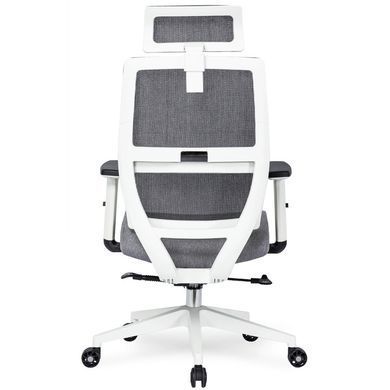 Стул офисный поворотный MEBEL ELITE NICKI серый фотография