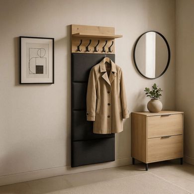 Вішак MEBEL ELITE VENORA 60 Дуб Артизан/графіт фотографія