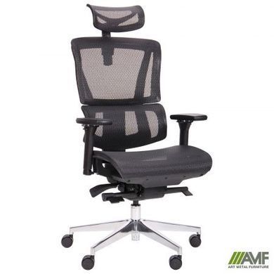 Комп'ютерне крісло Agile Black AMF Чорний фотографія