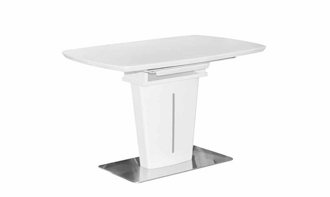 Стол раскладной АДАМ Prestol 120/160x80 Белый фотография