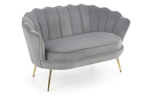 Софа AMORINITO XL Velvet Halmar Сірий фотографія