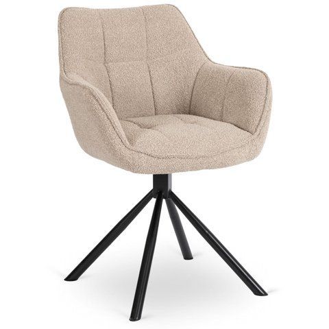 Стул поворотный MEBEL ELITE PEONY Беж фотография