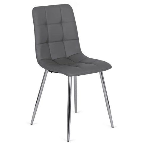 Стул MEBEL ELITE ENZO экокожа: серый фотография