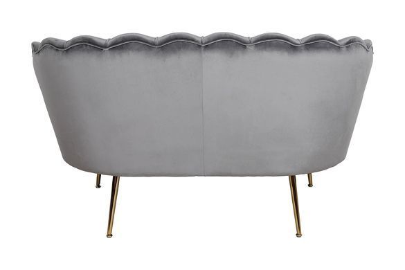 Софа CAMELLIA 2 Velvet Signal Серый фотография
