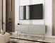 Тумба під телевізор Perfect Home Оро / Oro 2-дверна з золотими ніжками RTV135 Сірий фотографія