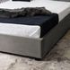 Ліжко двоспальне оксамитове 140x200 MEBEL ELITE TINGA Velvet Сірий