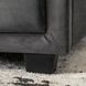Ліжко двоспальне оксамитове MEBEL ELITE CARLOS Velvet 140x200 см Сірий
