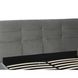 Ліжко двоспальне оксамитове 140x200 MEBEL ELITE TINGA Velvet Сірий