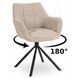 Стул поворотный MEBEL ELITE PEONY Беж