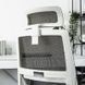 Стул офисный поворотный MEBEL ELITE NICKI серый
