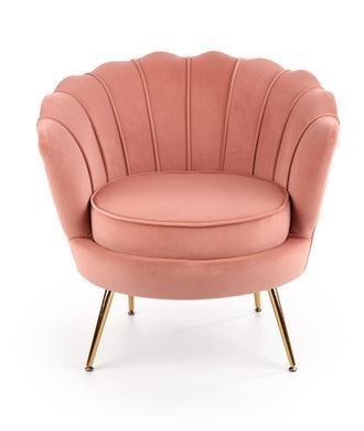 Кресло AMORINITO Velvet Halmar Розовый фотография